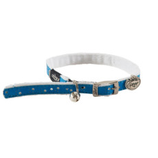 Rogz Trendy Cat Pin Buckle Collar- 藍色(25-31cm)
